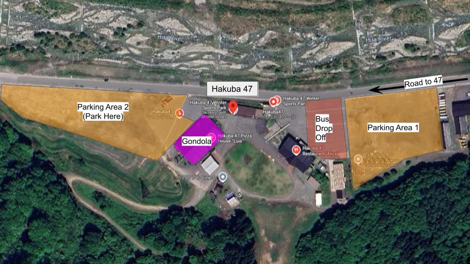 Hakuba 47 Ski Resort - Parking Lots