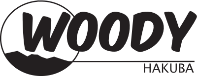 woody rentals logo Black and White
