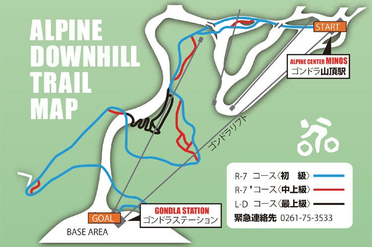 Hakuba 47 in Summer - Downhill MTB Course