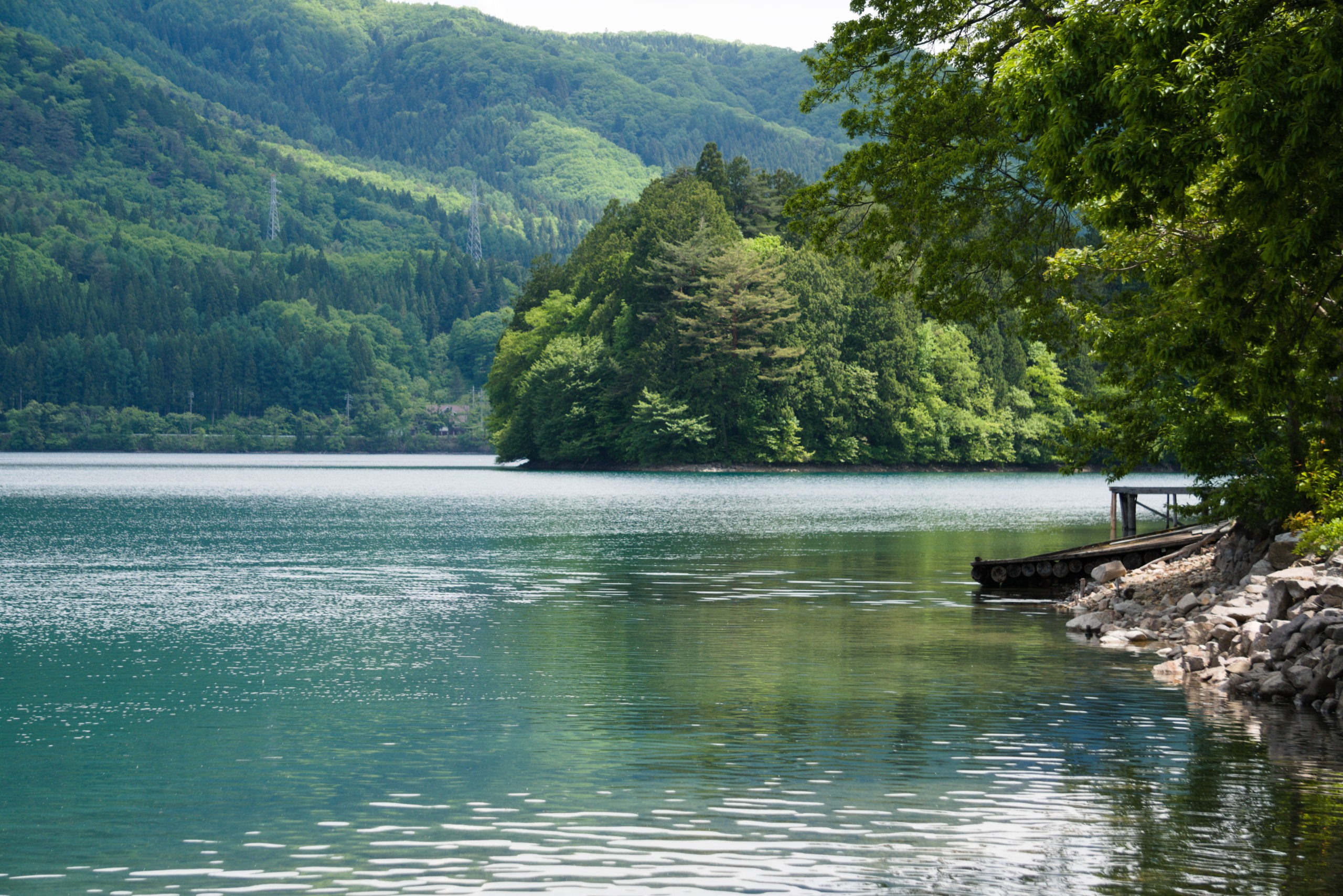 Summing in Hakuba - Lake Aokiko