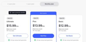 NordVPN Review - Pricing - Monthly Plan