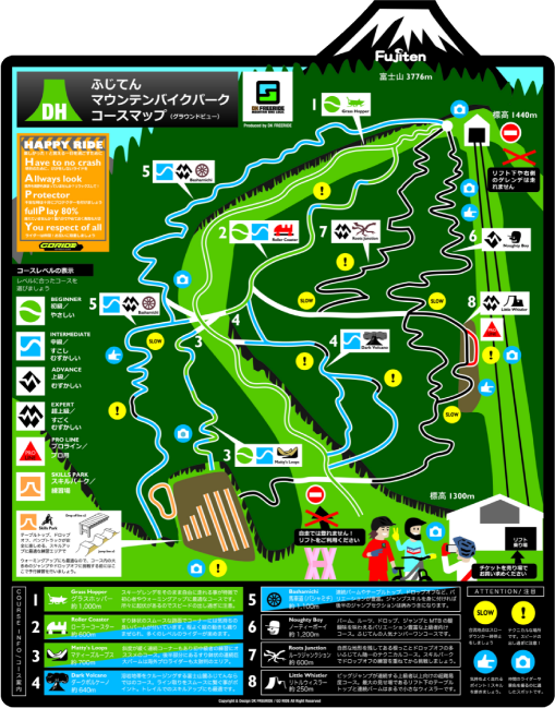 Japan Mountain Bike Course - FujiTen